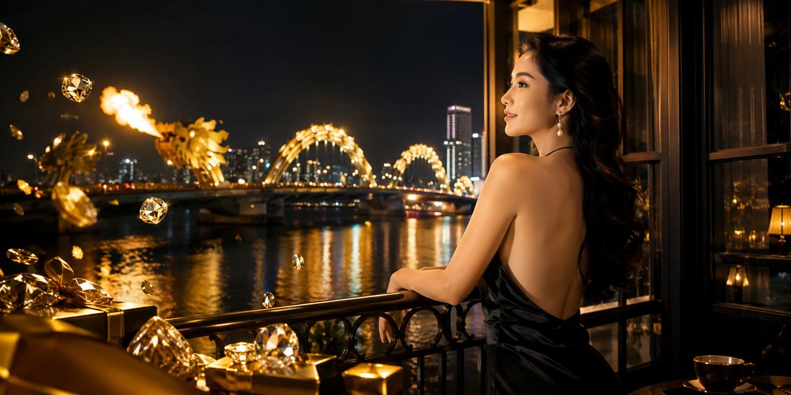 Người chơi tại Đà Nẵng tận hưởng cà phê đêm và truy cập tài khoản VIP casino trên laptop