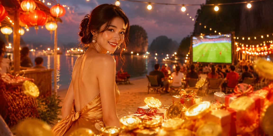 Người chơi tại chợ đêm Ninh Bình kiểm tra chương trình khuyến mãi casino trực tuyến trên điện thoại